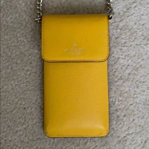 Yellow Kate Spade Phone Crossbody